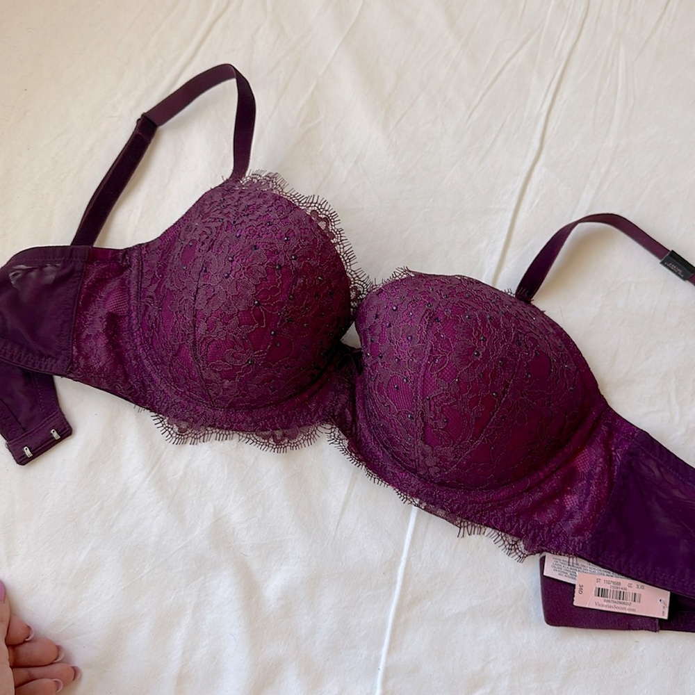 Victoria’s Secret bra with crystals